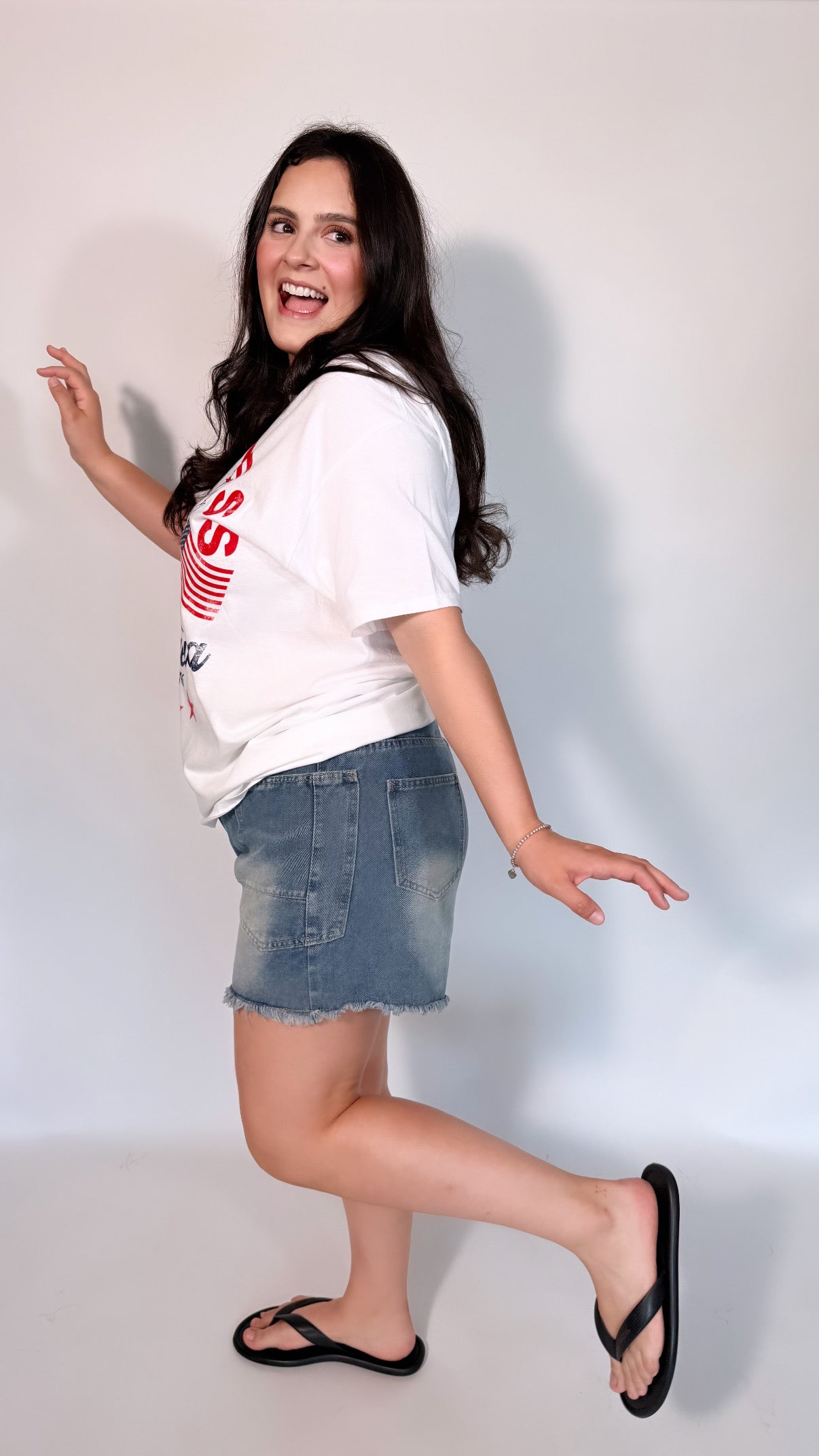 Costal Knot Denim Shorts