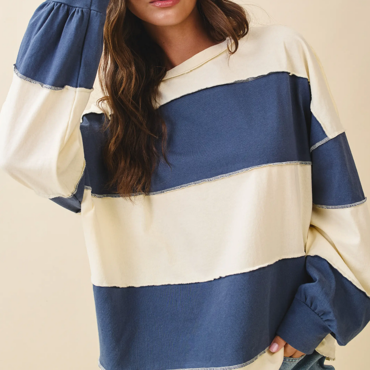 BLUEBELL OVERSIZED LONG SLEEVE