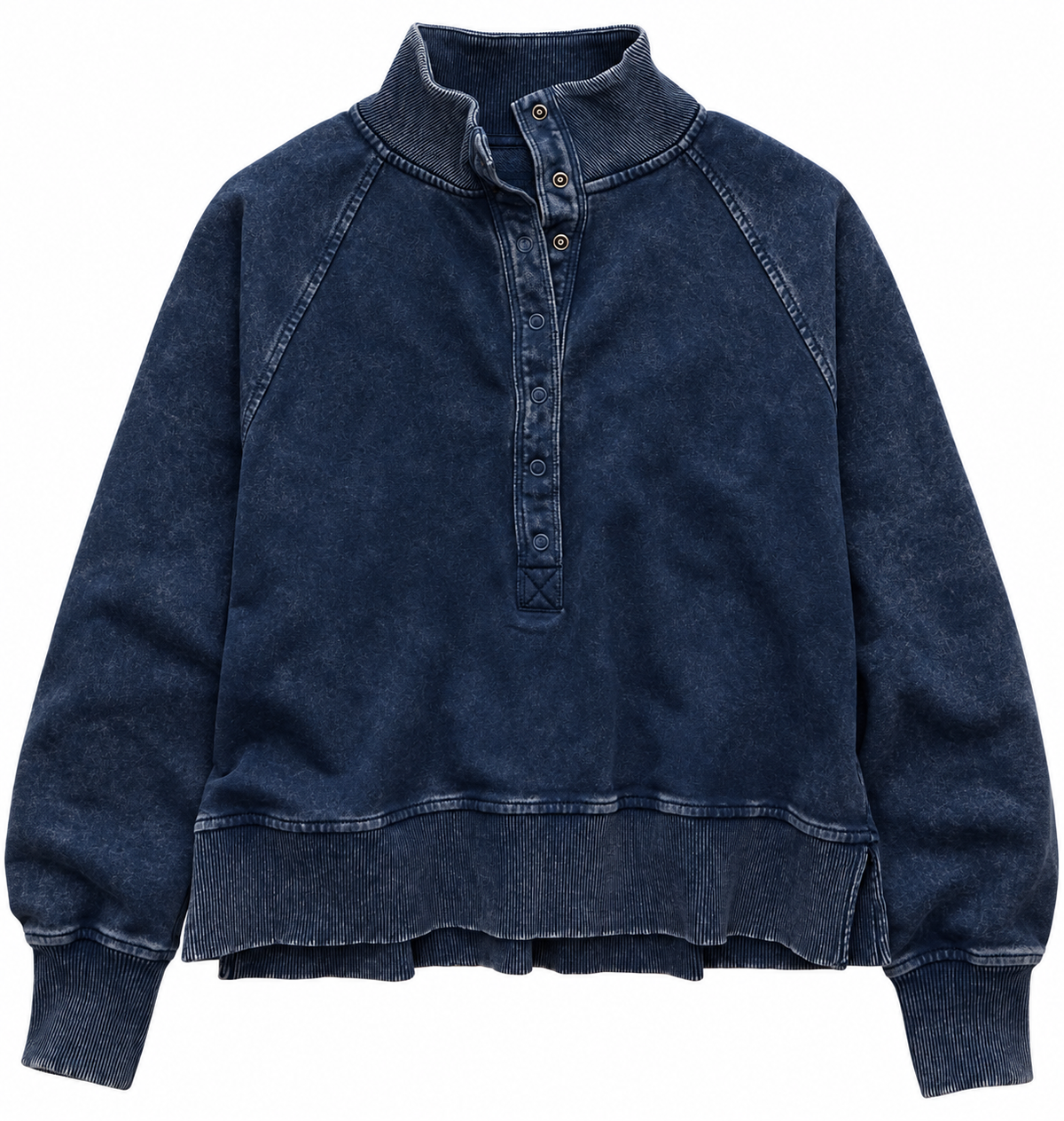 AE BLUE HOUR MOCKNECK