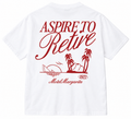 MOTEL MARGARITA - RETIRE TEE - WHITE