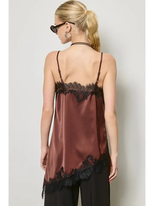 THE AFTER HOURS LACE CAMI