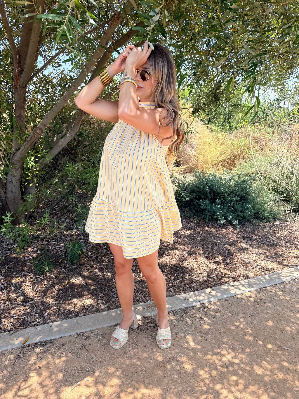 GOLDEN HOUR STRIPE DRESS