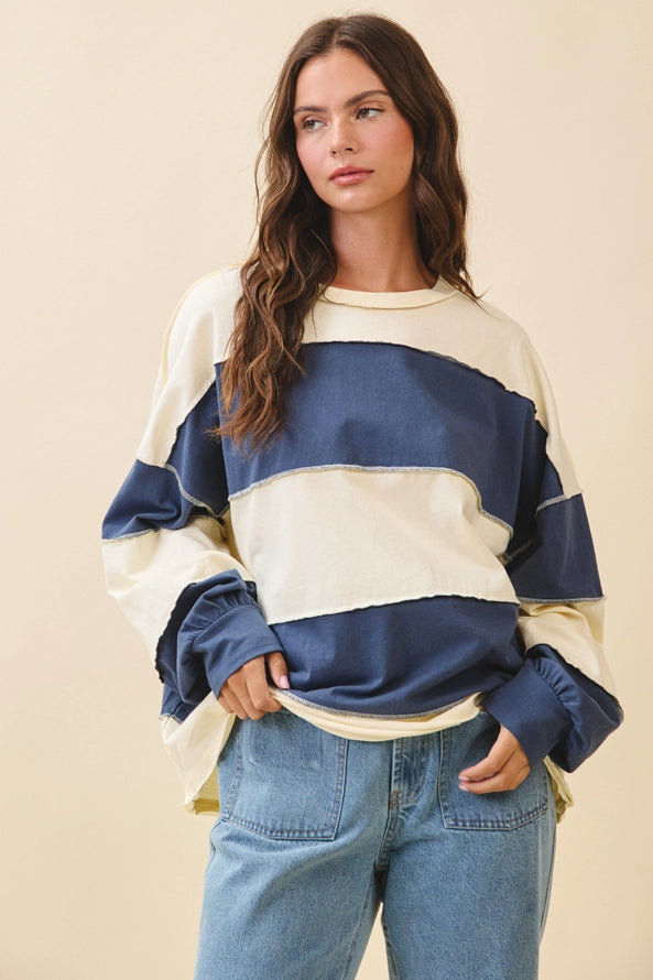 BLUEBELL OVERSIZED LONG SLEEVE