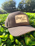 DAYS LIKE THESE PLAID PATCH HAT