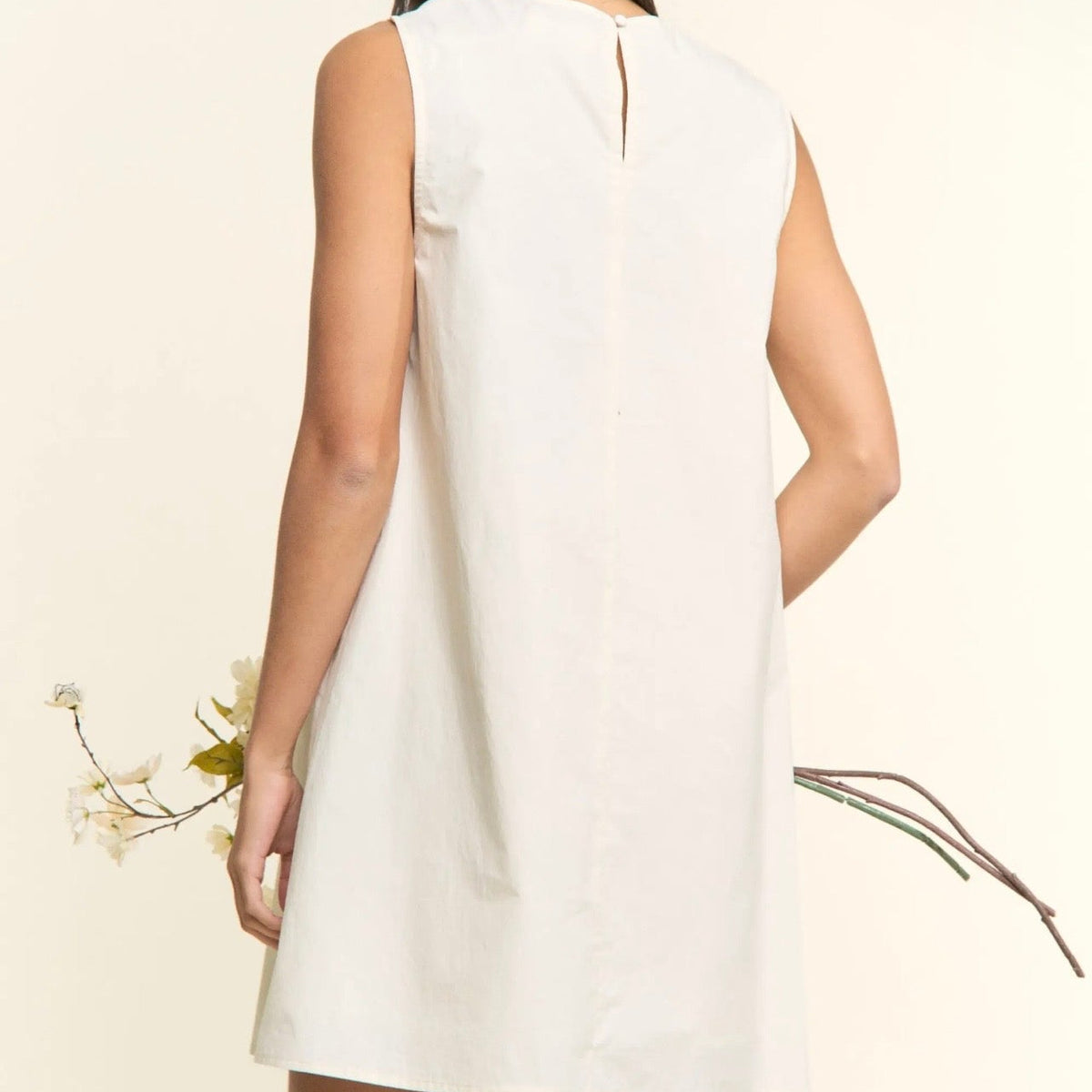 NEUTRAL MUSE DRESS