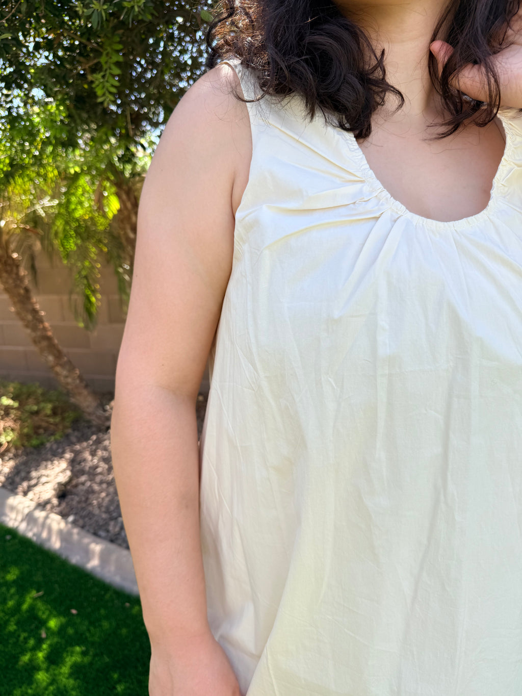 NEUTRAL MUSE DRESS