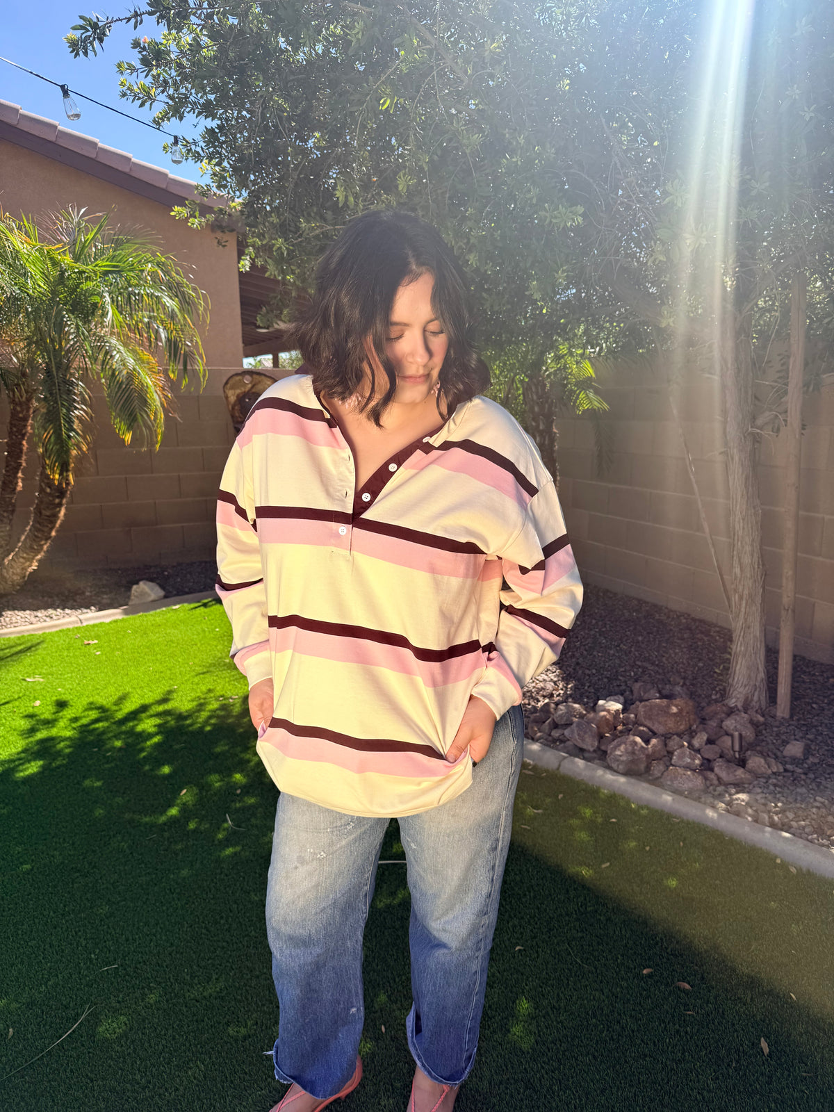 THE PINK PROMISE POLO