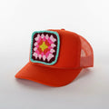 RETRO BLOOM TRUCKER HAT