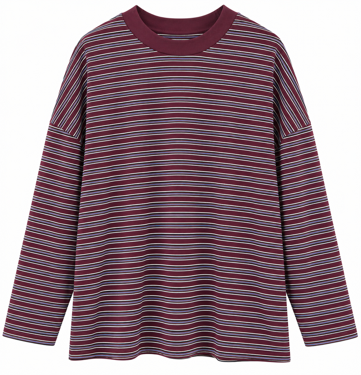 VINTAGE WINE STRIPE TEE