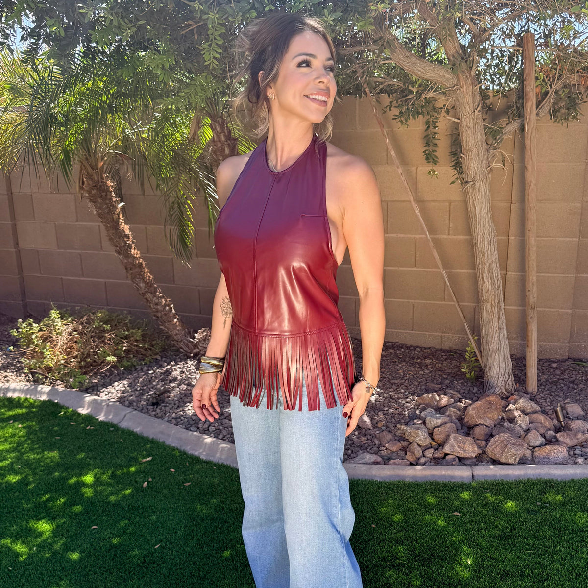 WESTBOUND FRINGE VEST